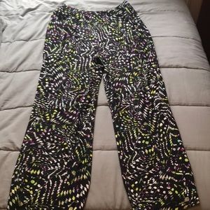 CYNTHIA ROWLEY women’s size L wide leg pants